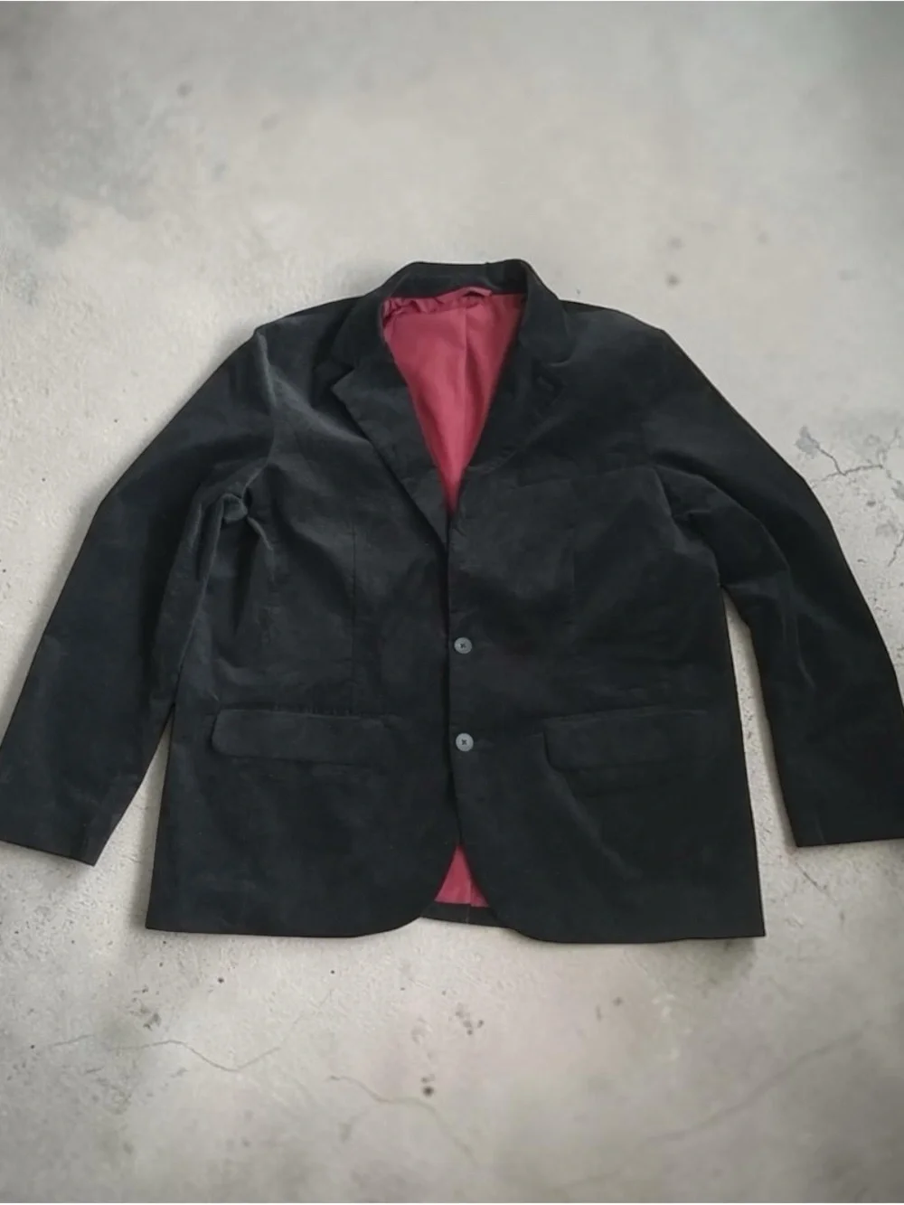 Goodfellow & Co Black Mens Velvet Blazer. Sz XL